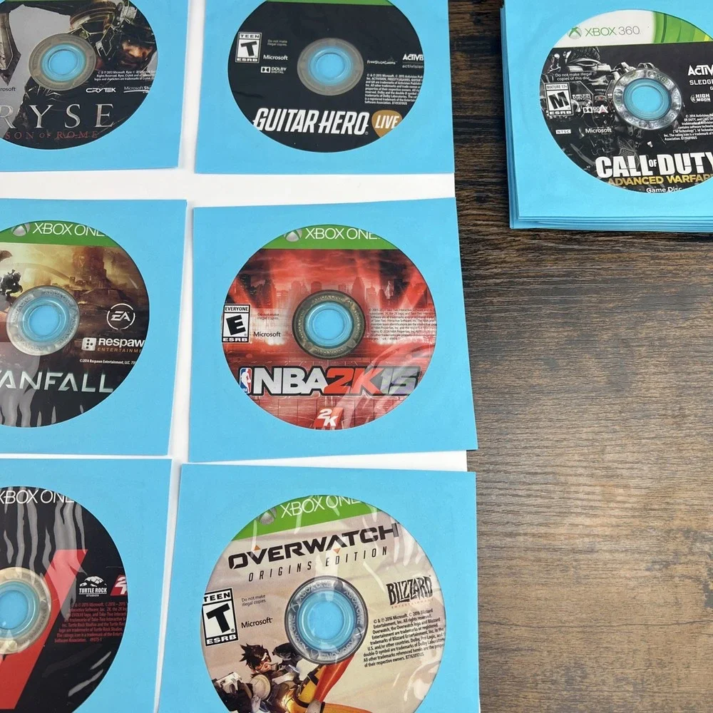 Multi Platform Loose Discs Video Game - Lot Of 50 - AS IS Untested Scratches #6